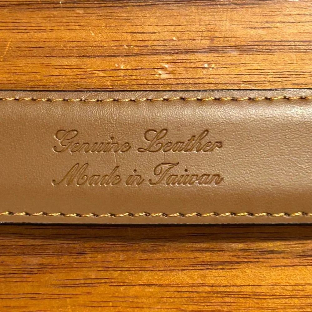 Dark Brown Belt Leather Size 30
